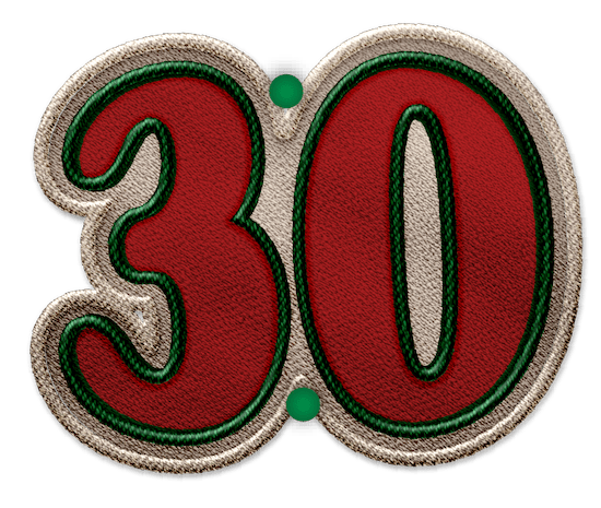 30 years patch